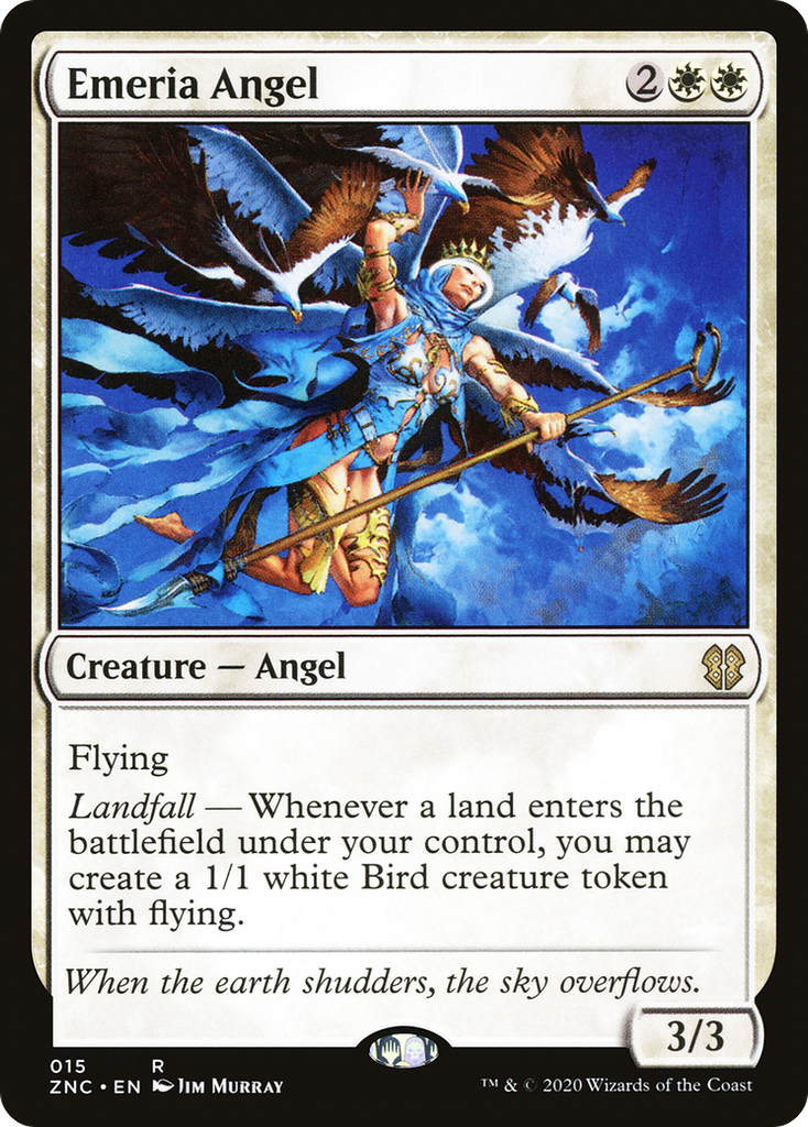Magic: The Gathering - Emeria Angel - Zendikar Rising Commander
