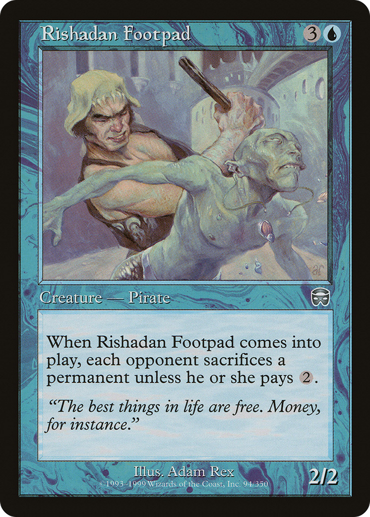 Magic: The Gathering - Rishadan Footpad - Mercadian Masques