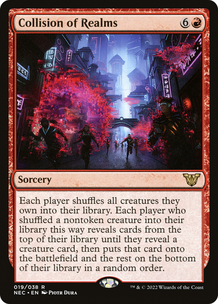 Magic: The Gathering - Collision of Realms - Neon Dynasty Commander