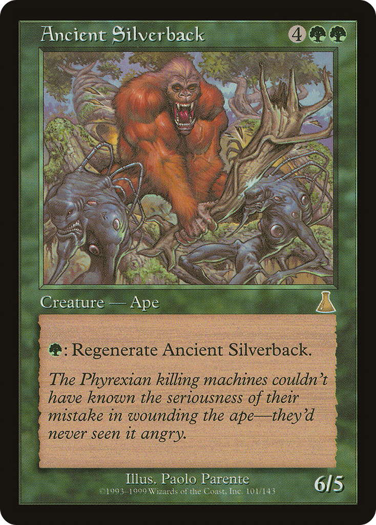 Magic: The Gathering - Ancient Silverback - Urza's Destiny