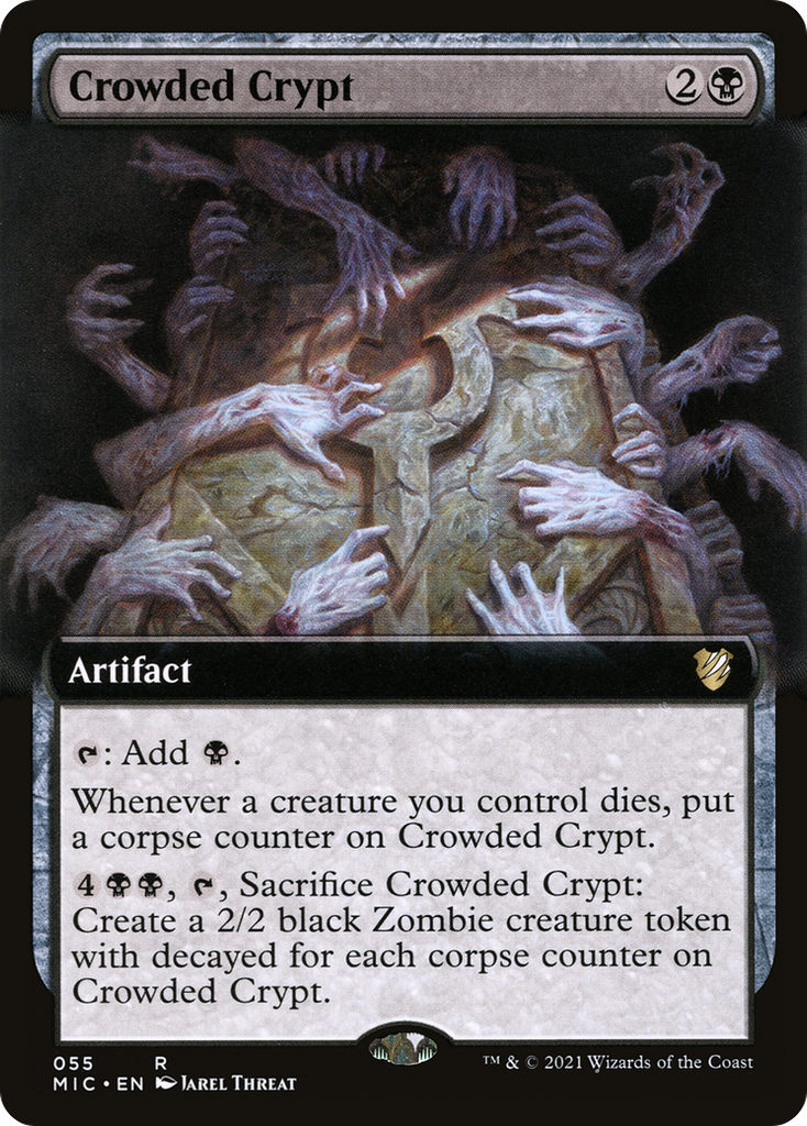 Magic: The Gathering - Crowded Crypt - Midnight Hunt Commander