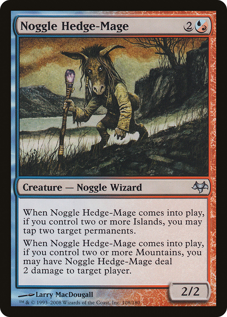 Magic: The Gathering - Noggle Hedge-Mage - Eventide