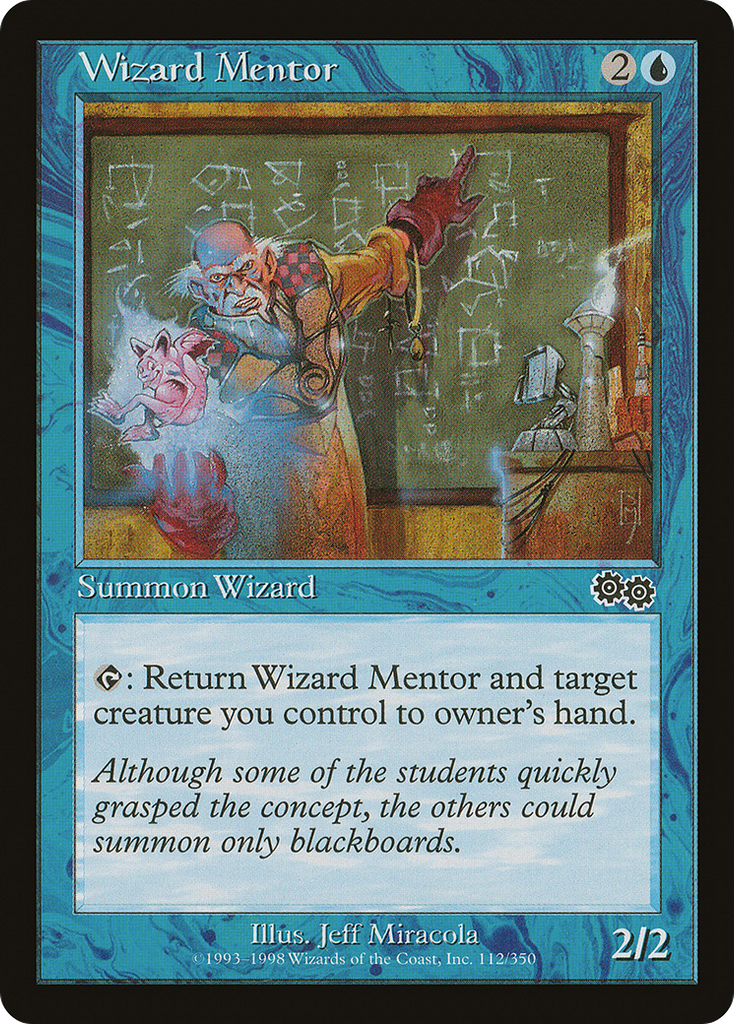 Magic: The Gathering - Wizard Mentor - Urza's Saga