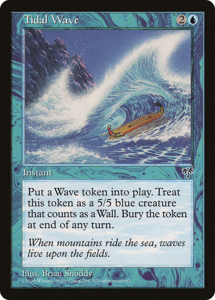 Magic: The Gathering - Tidal Wave - Mirage