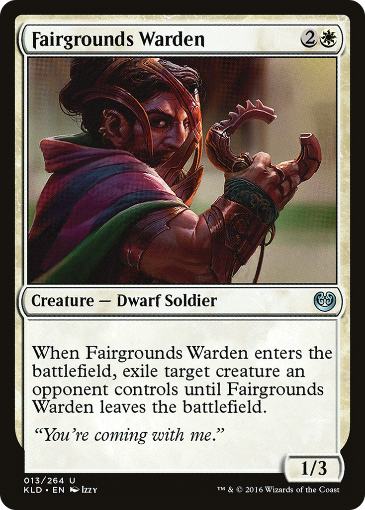 Magic: The Gathering - Fairgrounds Warden - Kaladesh