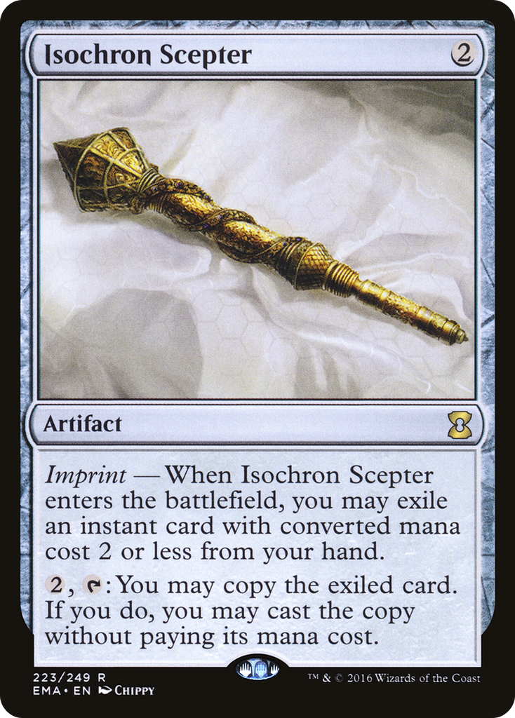 Magic: The Gathering - Isochron Scepter - Eternal Masters