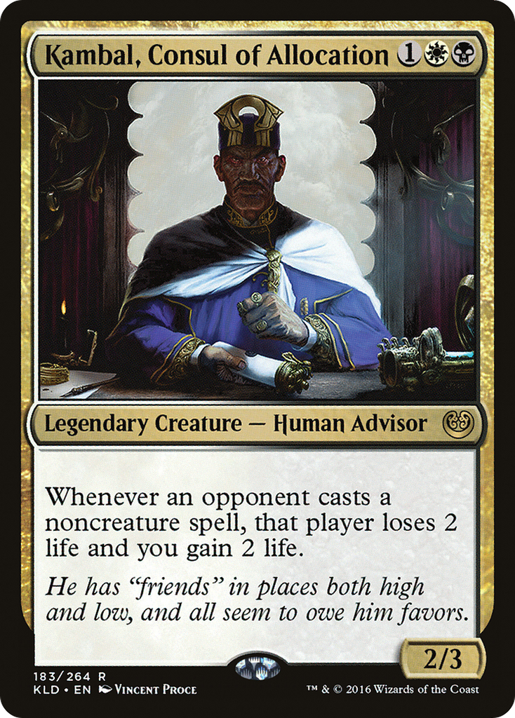 Magic: The Gathering - Kambal, Consul of Allocation - Kaladesh