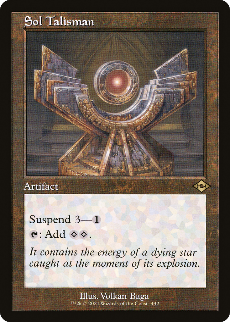 Magic: The Gathering - Sol Talisman Foil - Modern Horizons 2