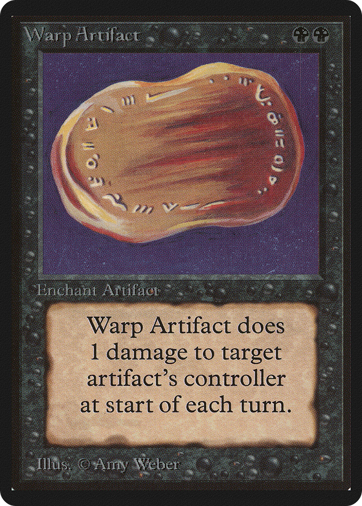Magic: The Gathering - Warp Artifact - Limited Edition Beta