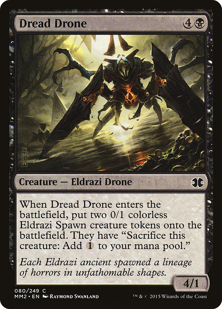 Magic: The Gathering - Dread Drone - Modern Masters 2015
