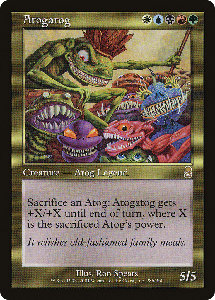 Magic: The Gathering - Atogatog - Odyssey