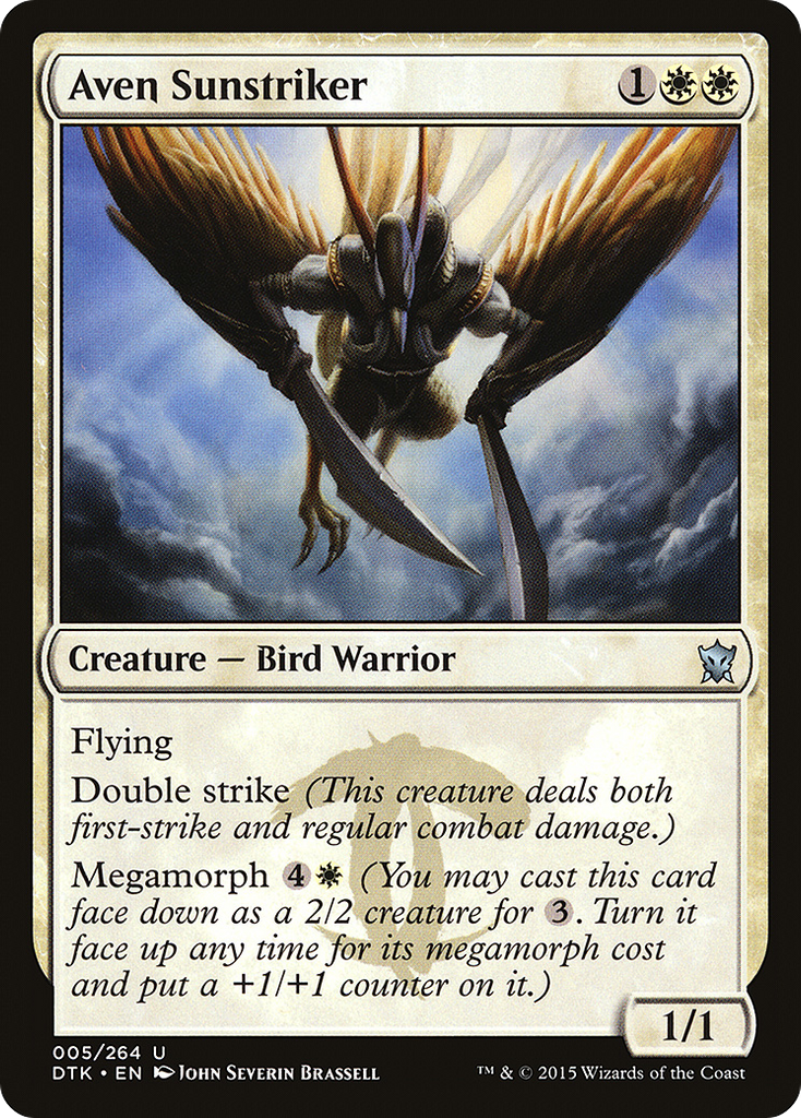 Magic: The Gathering - Aven Sunstriker - Dragons of Tarkir