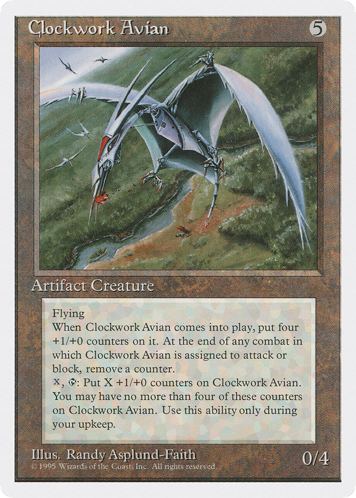 Magic: The Gathering - Clockwork Avian - Fourth Edition