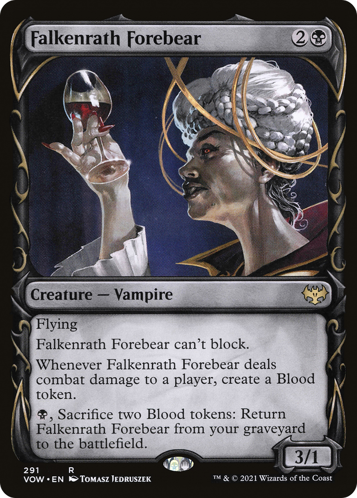Magic: The Gathering - Falkenrath Forebear - Innistrad: Crimson Vow