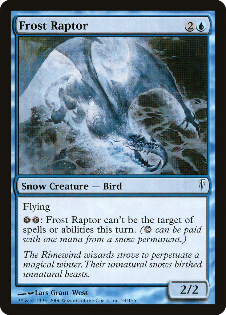Magic: The Gathering - Frost Raptor - Coldsnap