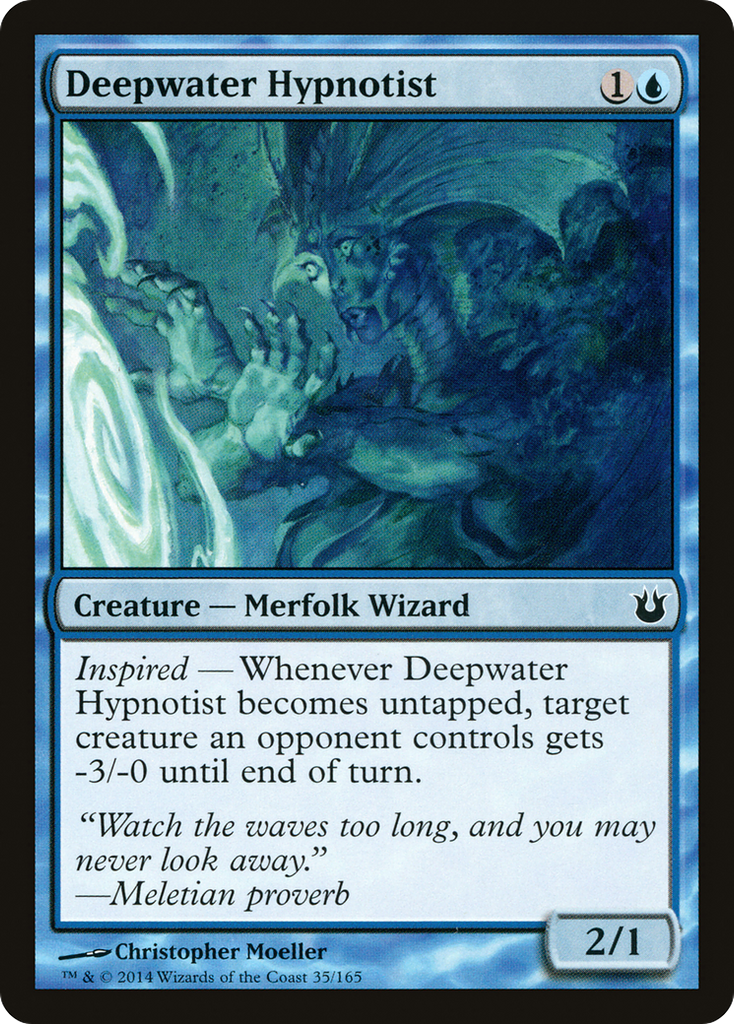Magic: The Gathering - Deepwater Hypnotist - Born of the Gods