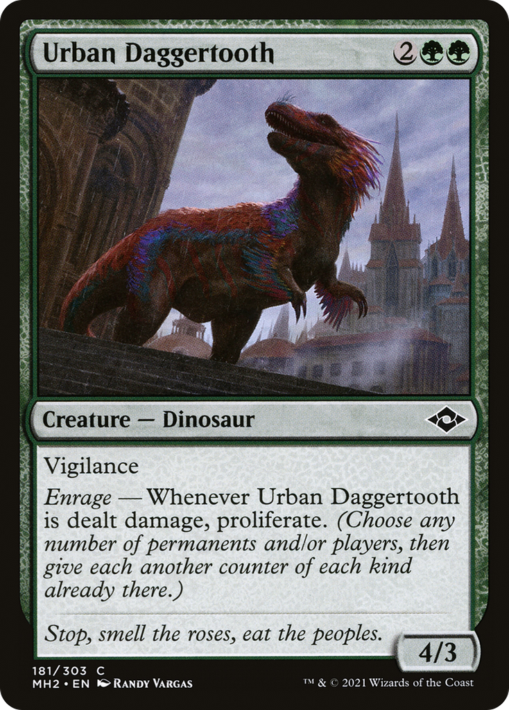 Magic: The Gathering - Urban Daggertooth Foil - Modern Horizons 2