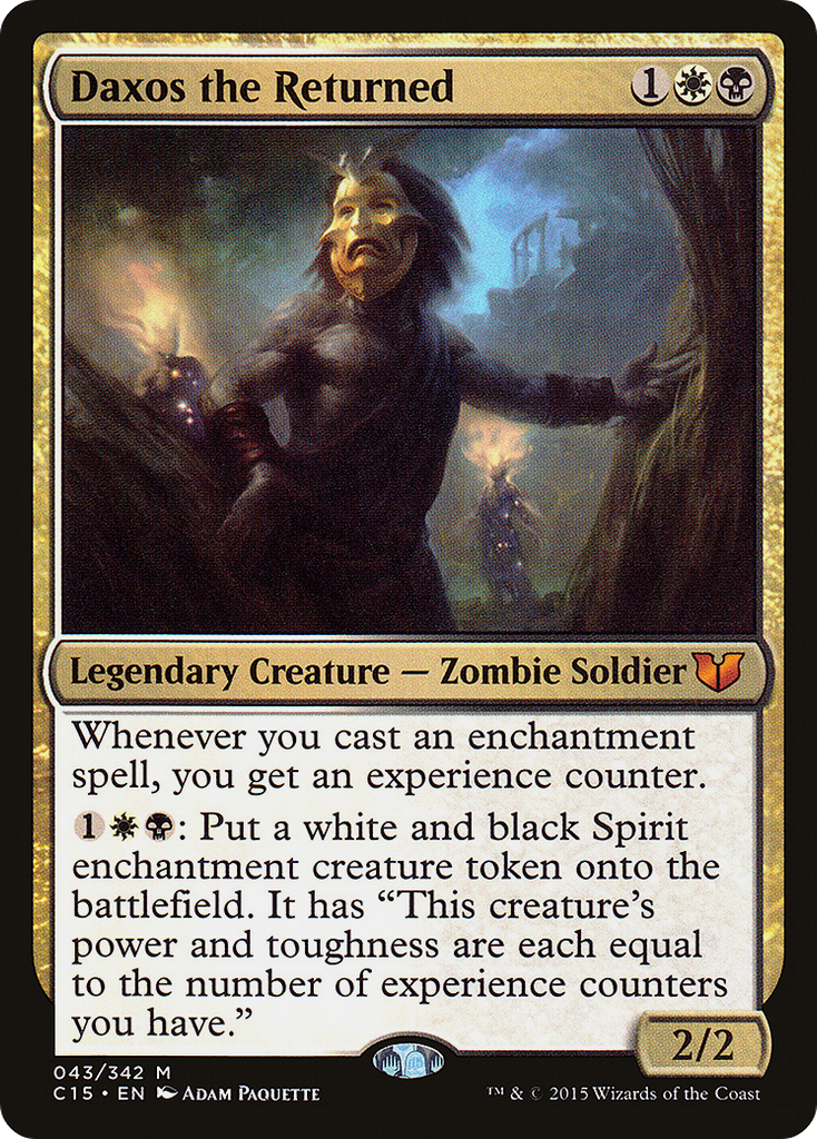 Magic: The Gathering - Daxos the Returned - Commander 2015