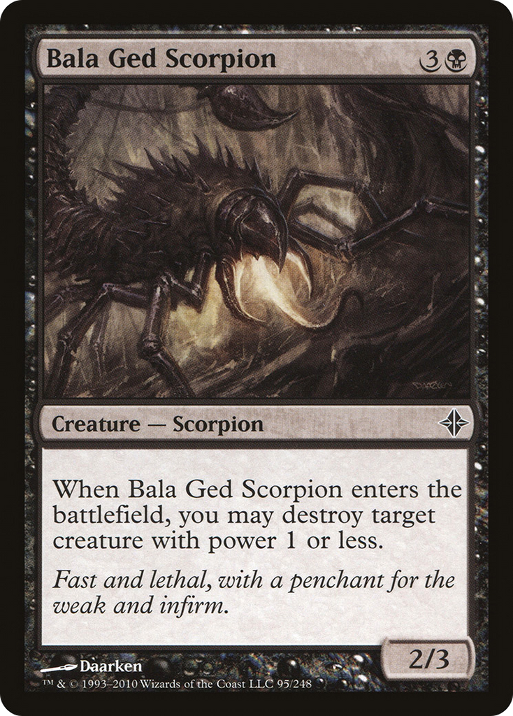 Magic: The Gathering - Bala Ged Scorpion - Rise of the Eldrazi