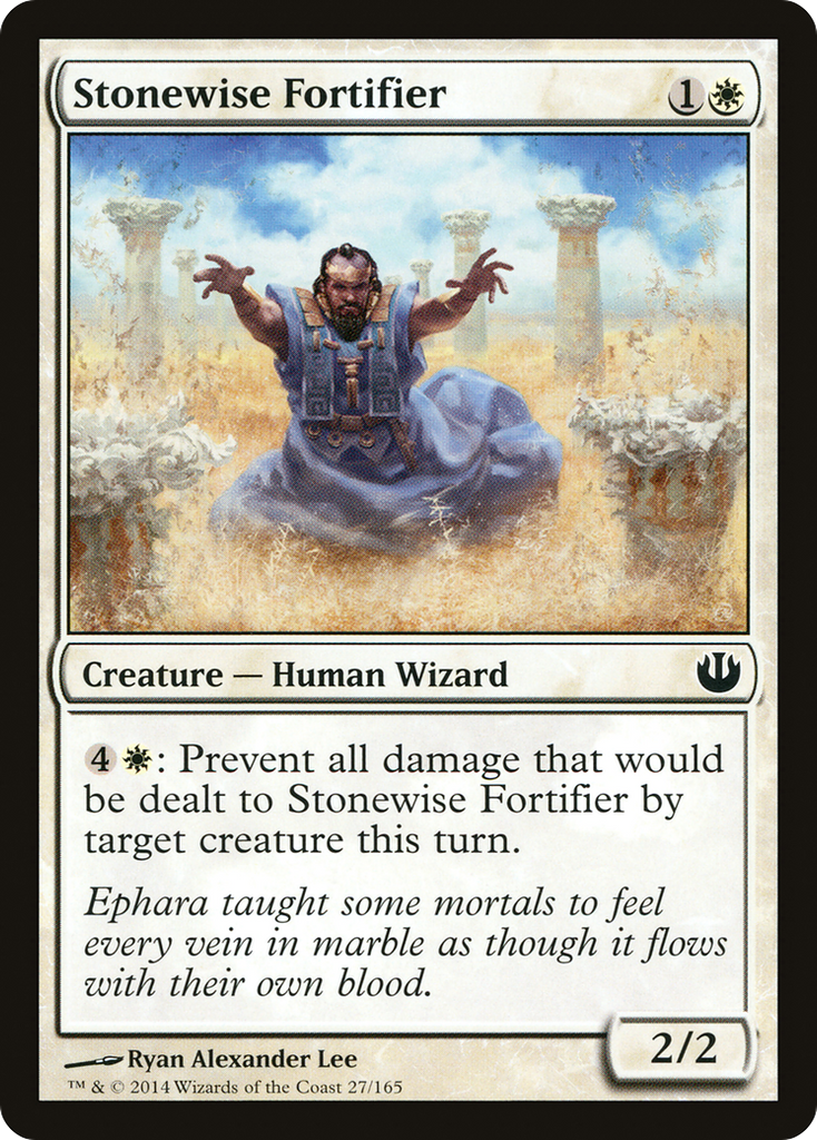 Magic: The Gathering - Stonewise Fortifier - Journey into Nyx