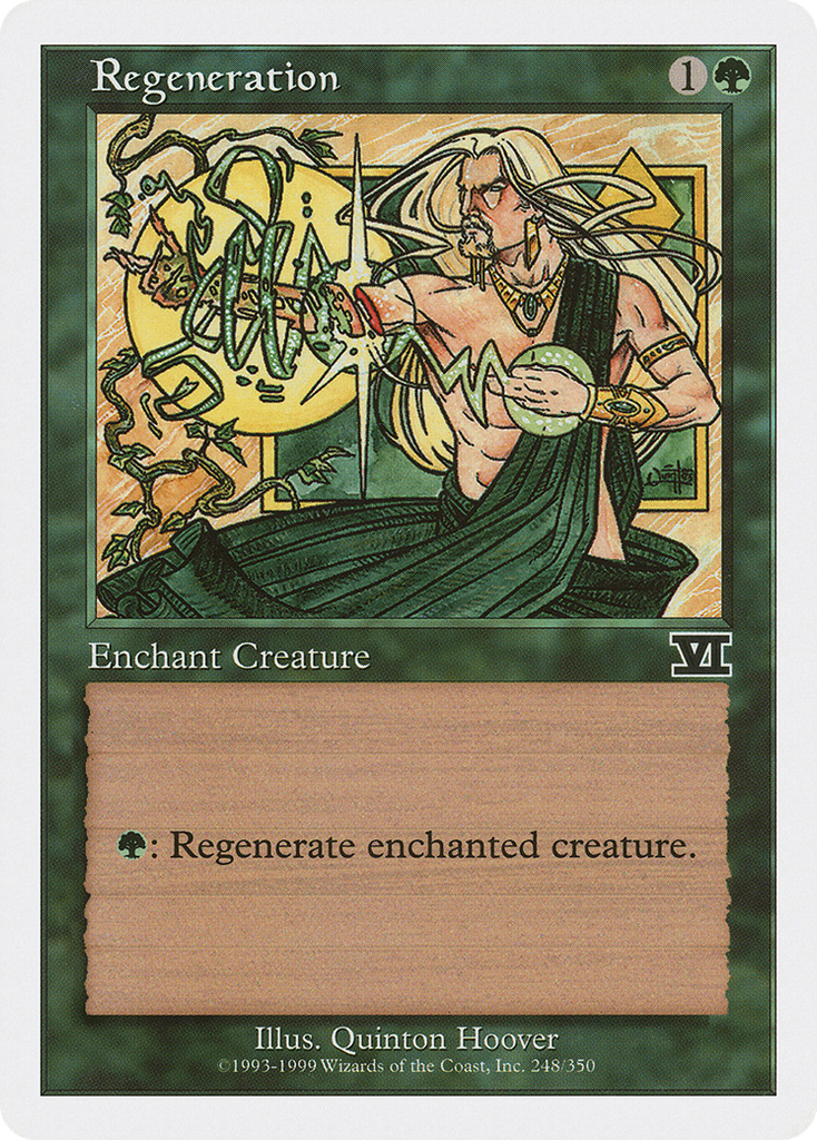 Magic: The Gathering - Regeneration - Classic Sixth Edition