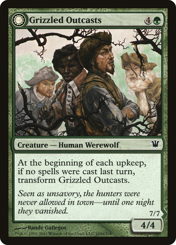 Magic: The Gathering - Grizzled Outcasts // Krallenhorde Wantons - Innistrad