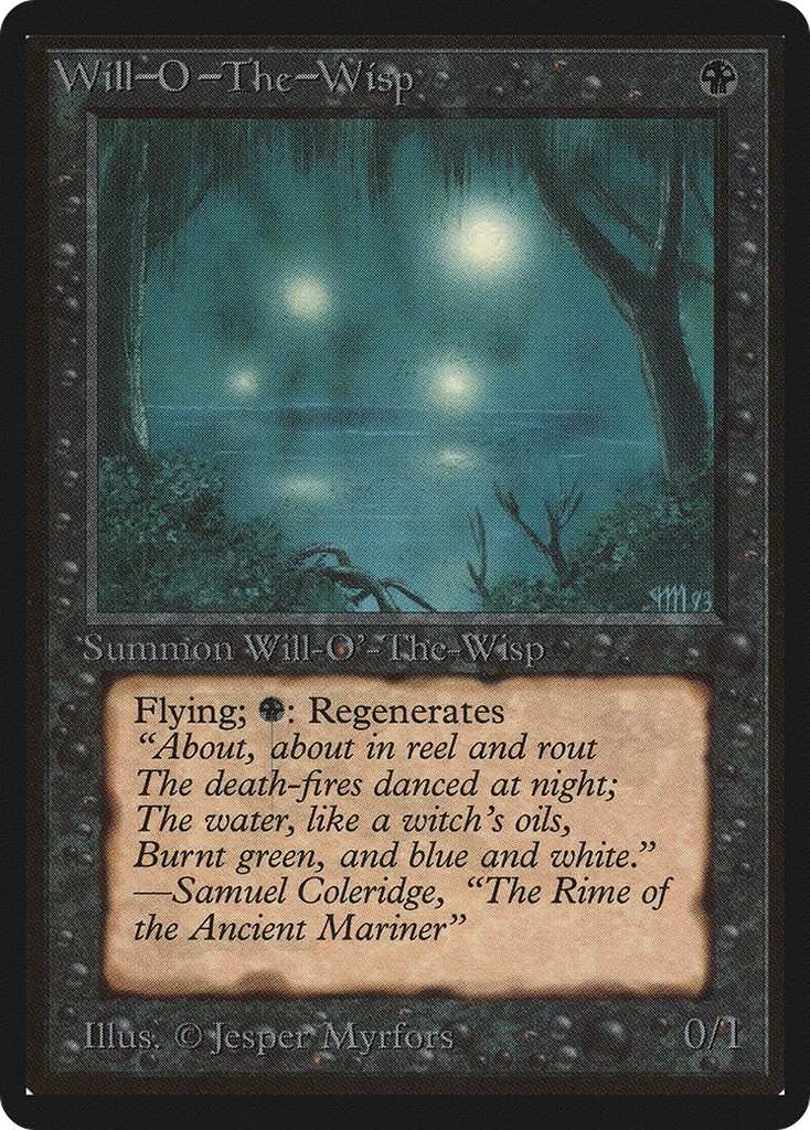 Magic: The Gathering - Will-o'-the-Wisp - Limited Edition Beta