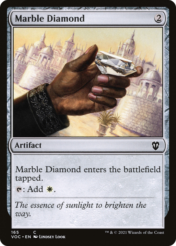 Magic: The Gathering - Marble Diamond - Crimson Vow Commander