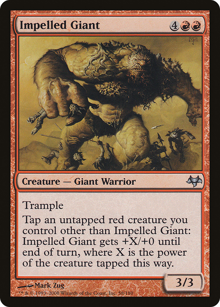 Magic: The Gathering - Impelled Giant - Eventide