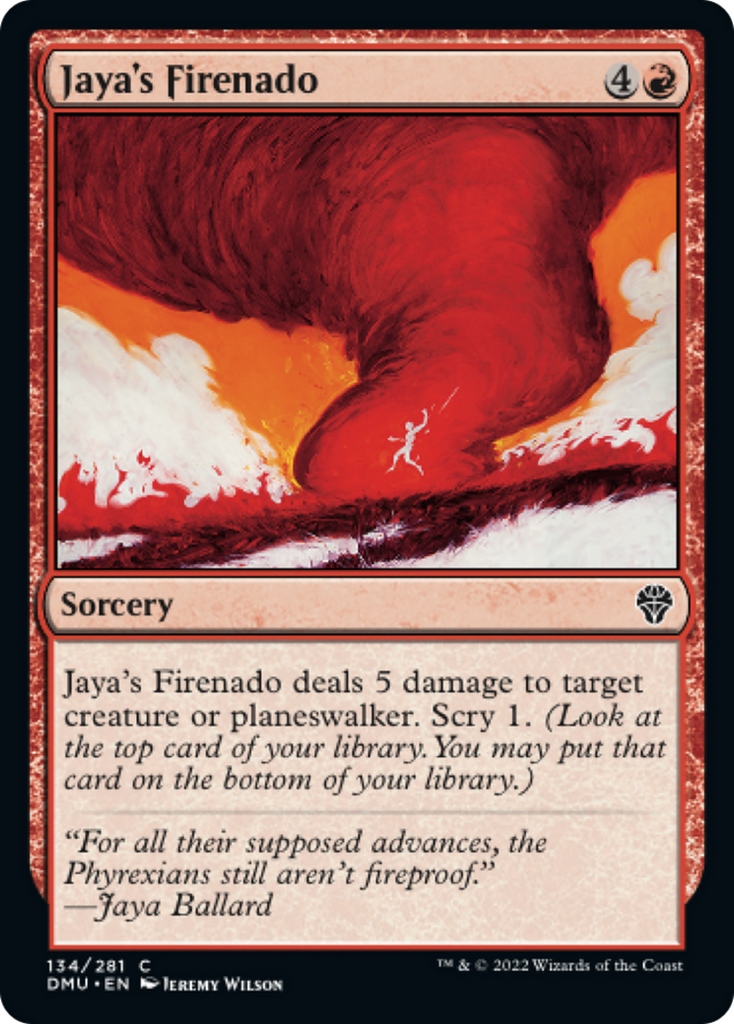 Magic: The Gathering - Jaya's Firenado - Dominaria United