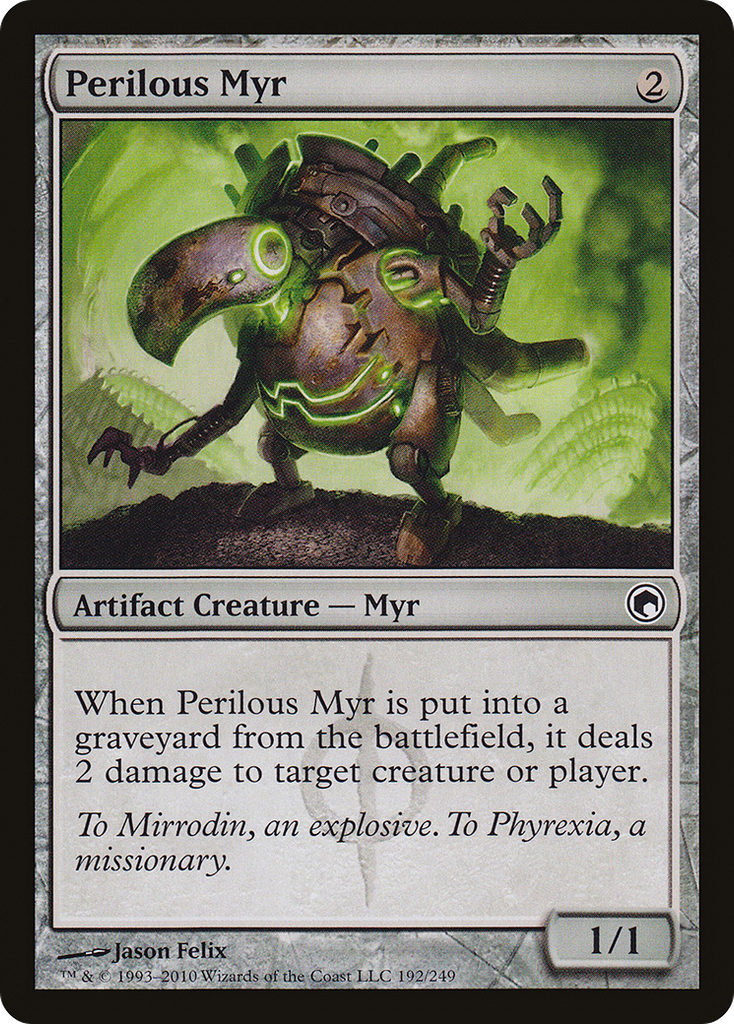 Magic: The Gathering - Perilous Myr - Scars of Mirrodin