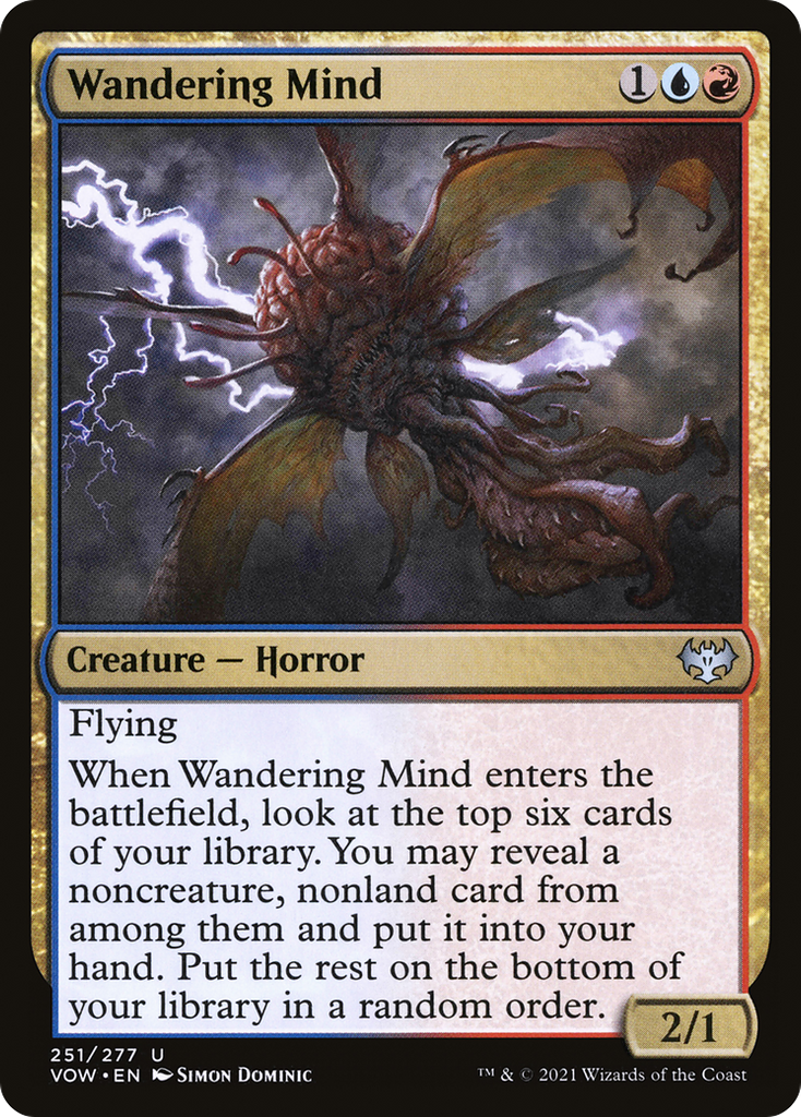 Magic: The Gathering - Wandering Mind - Innistrad: Crimson Vow