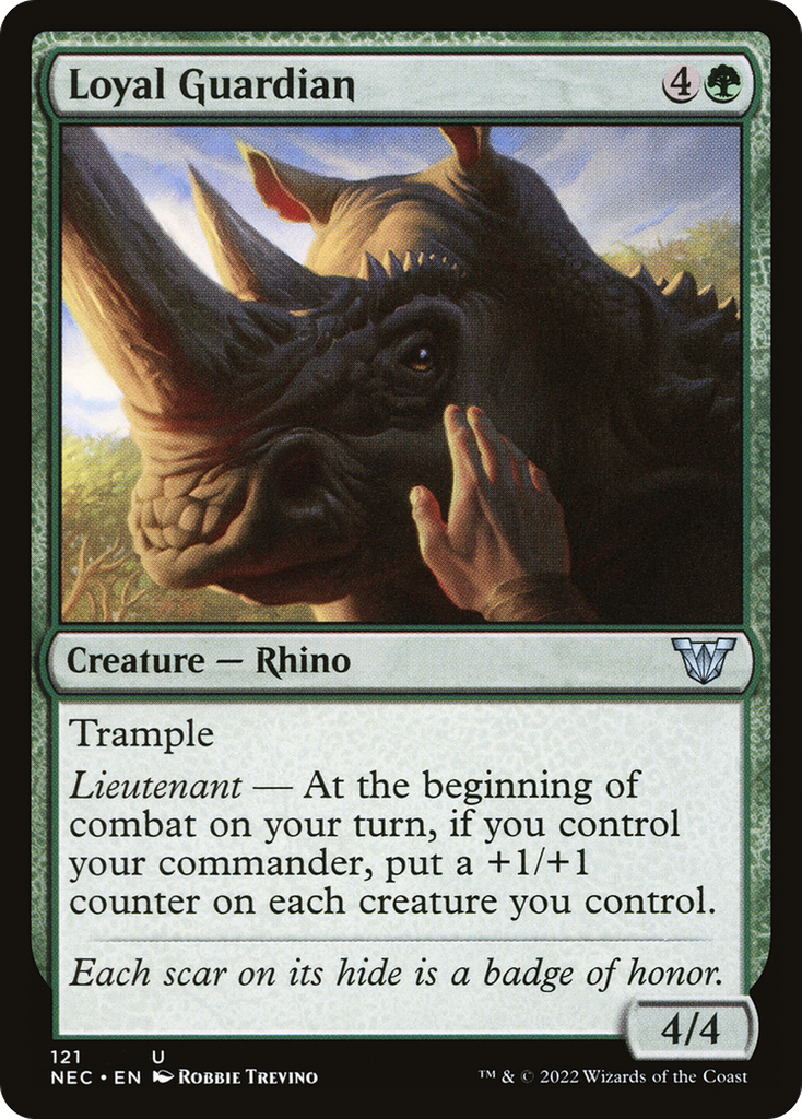 Magic: The Gathering - Loyal Guardian - Neon Dynasty Commander