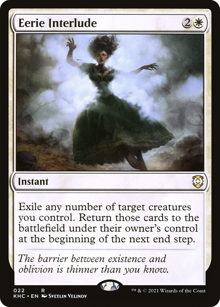 Magic: The Gathering - Eerie Interlude - Kaldheim Commander