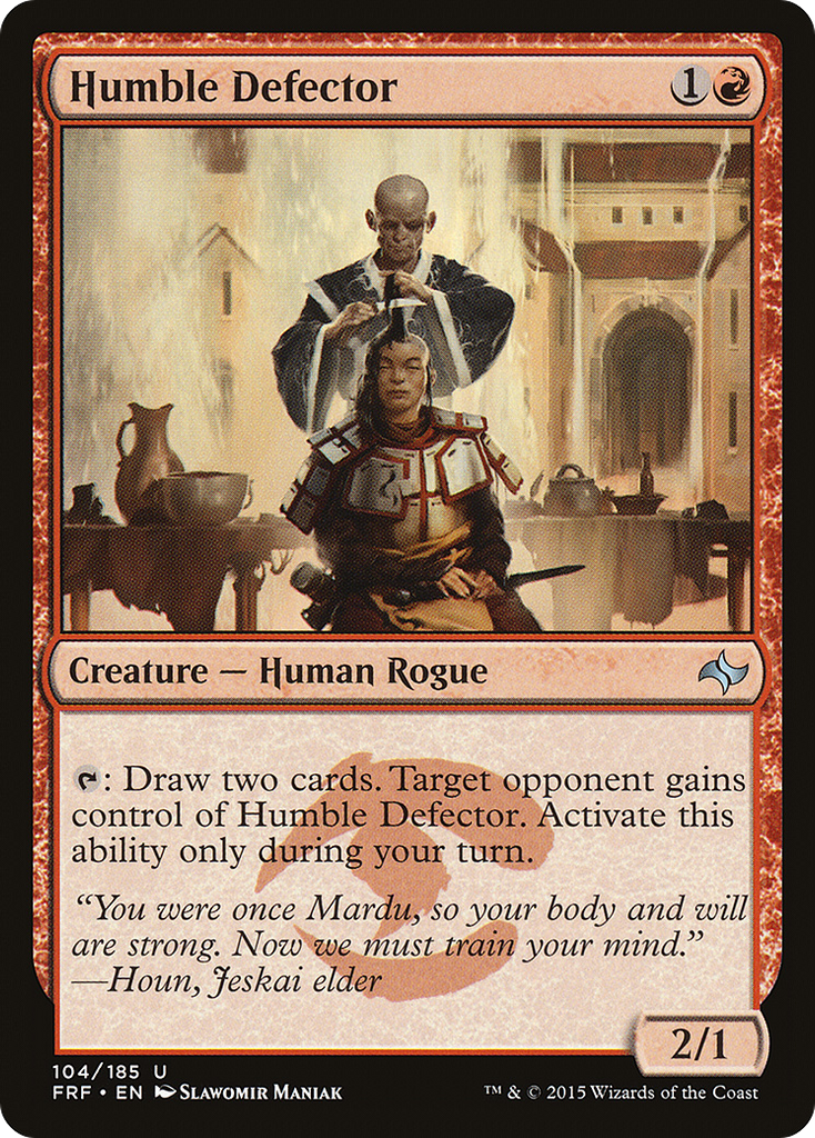 Magic: The Gathering - Humble Defector - Fate Reforged