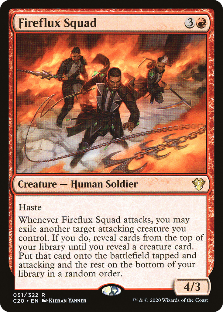 Magic: The Gathering - Fireflux Squad - Commander 2020