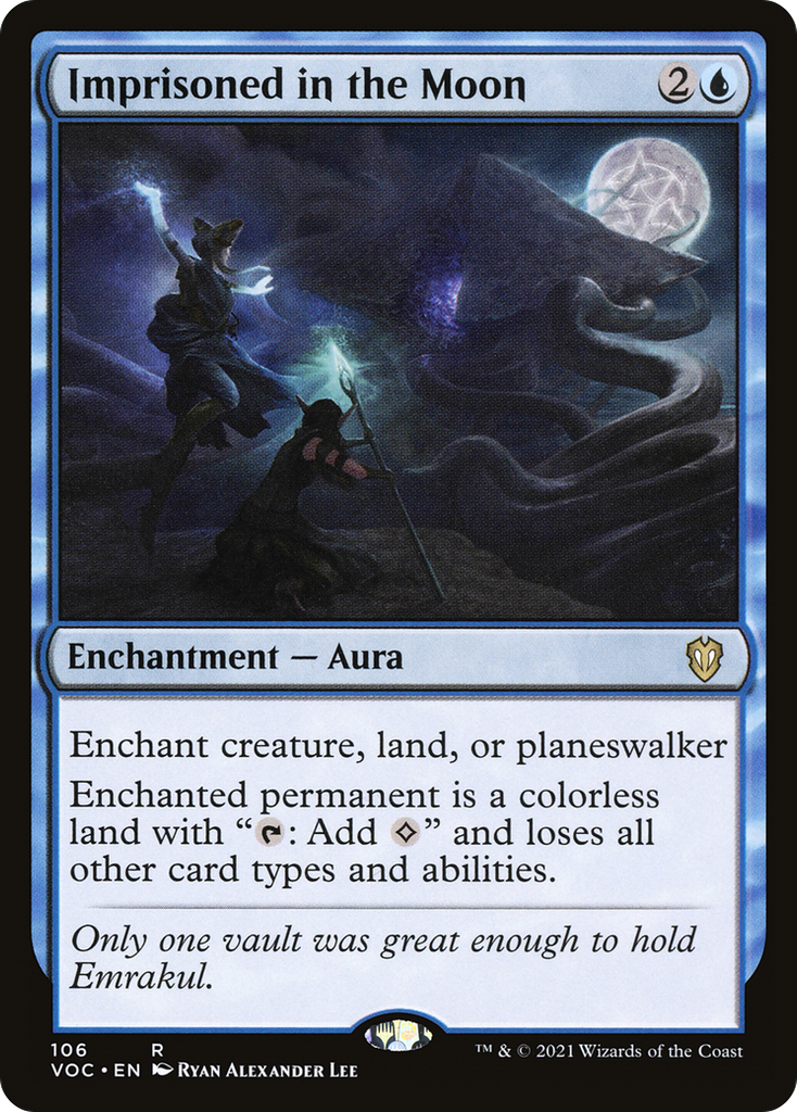 Magic: The Gathering - Imprisoned in the Moon - Crimson Vow Commander