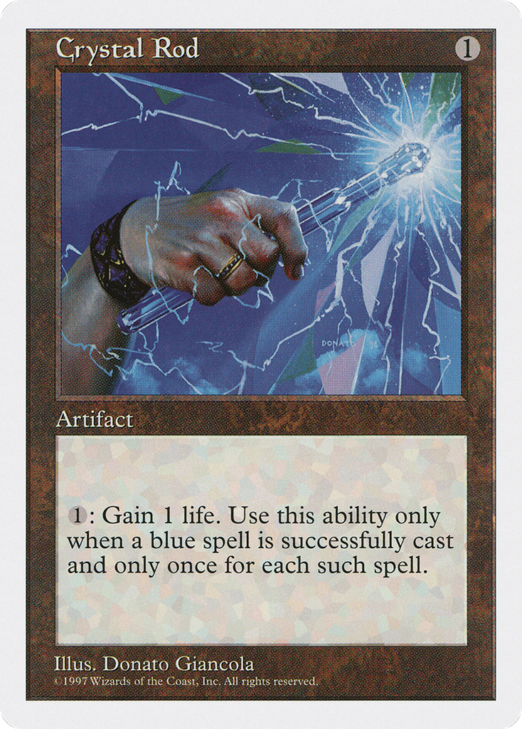 Magic: The Gathering - Crystal Rod - Fifth Edition