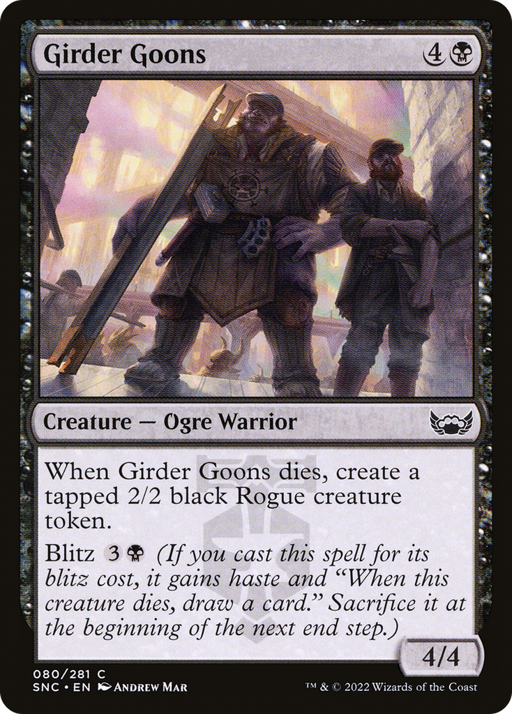 Magic: The Gathering - Girder Goons Foil - Streets of New Capenna