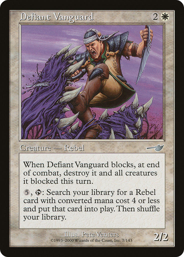 Magic: The Gathering - Defiant Vanguard - Nemesis