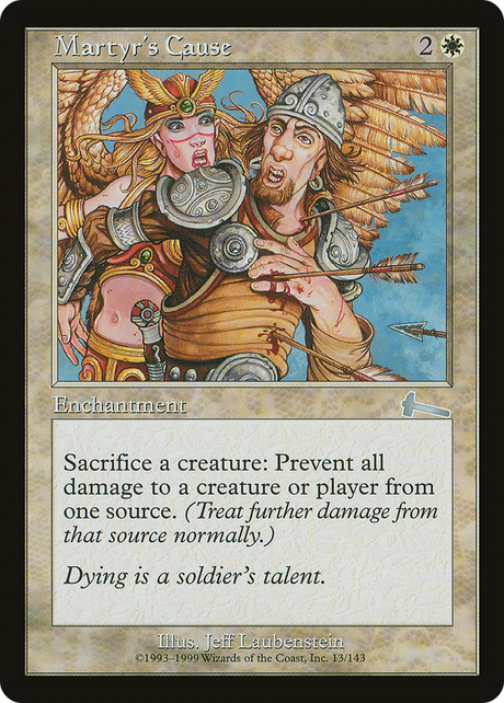 Magic: The Gathering - Martyr's Cause - Urza's Legacy