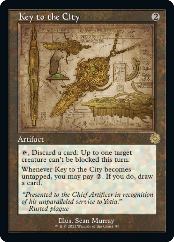 Magic: The Gathering - Key to the City - The Brothers' War Retro Artifacts