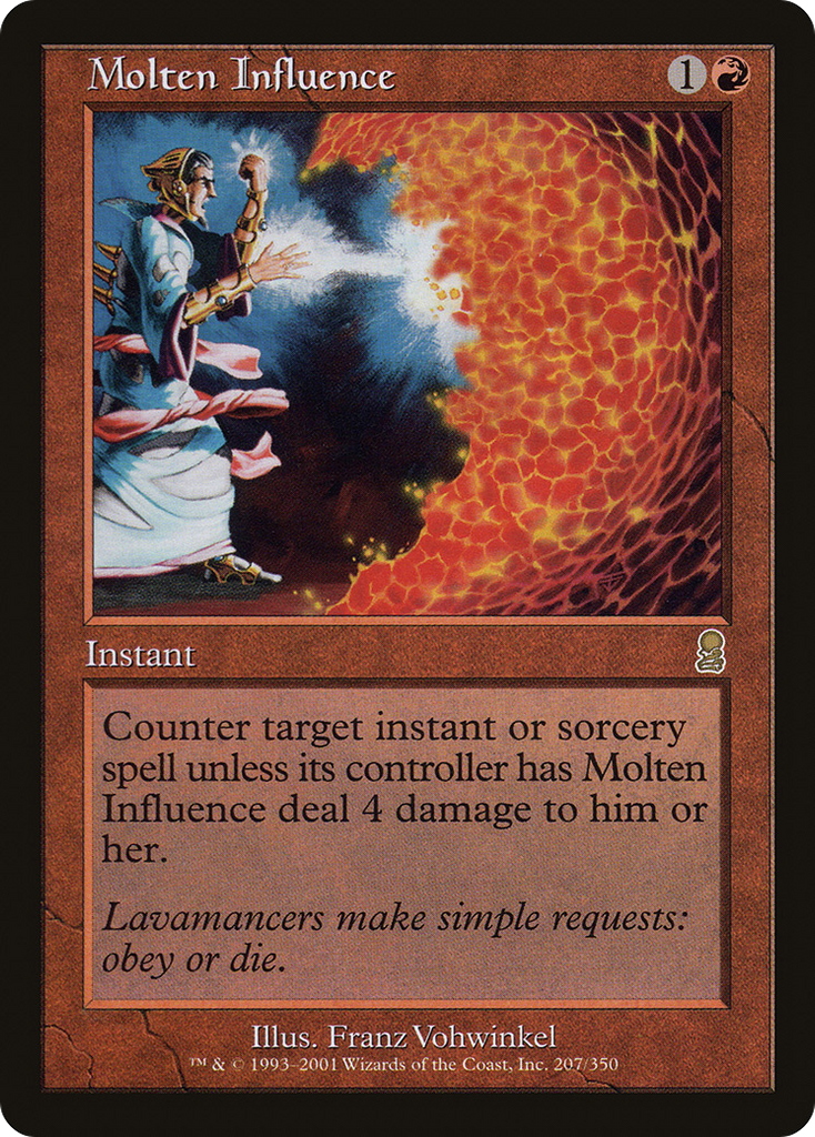 Magic: The Gathering - Molten Influence - Odyssey