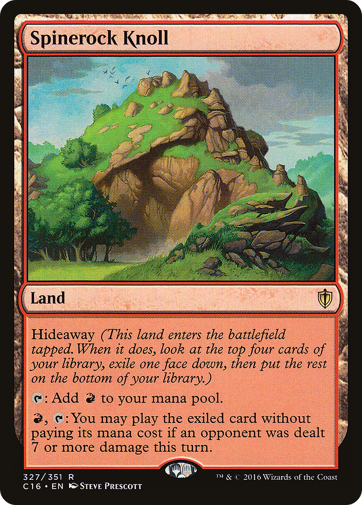 Magic: The Gathering - Spinerock Knoll - Commander 2016