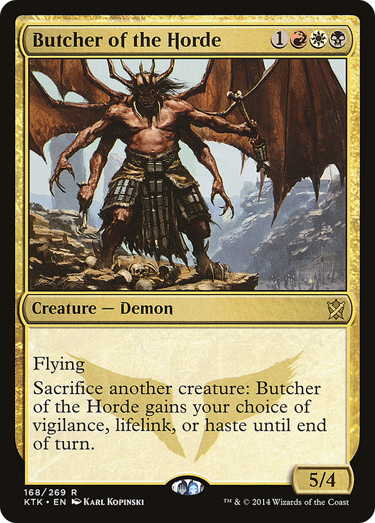 Magic: The Gathering - Butcher of the Horde - Khans of Tarkir