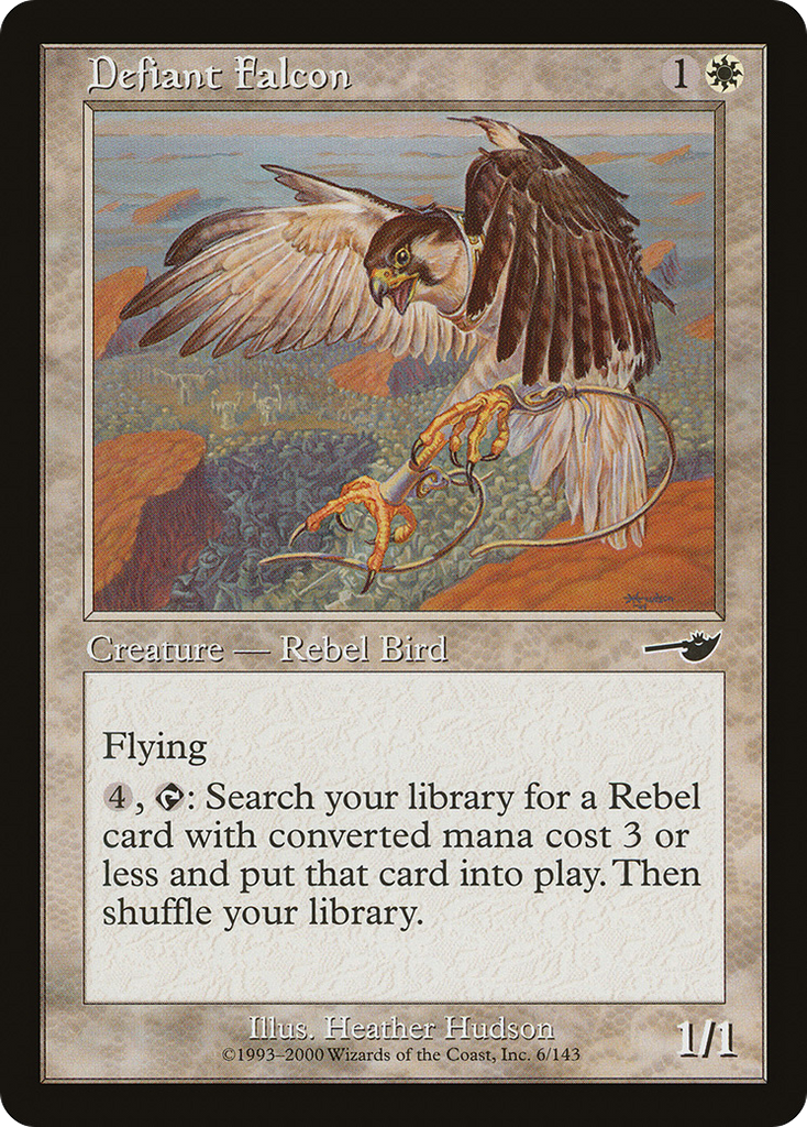 Magic: The Gathering - Defiant Falcon - Nemesis