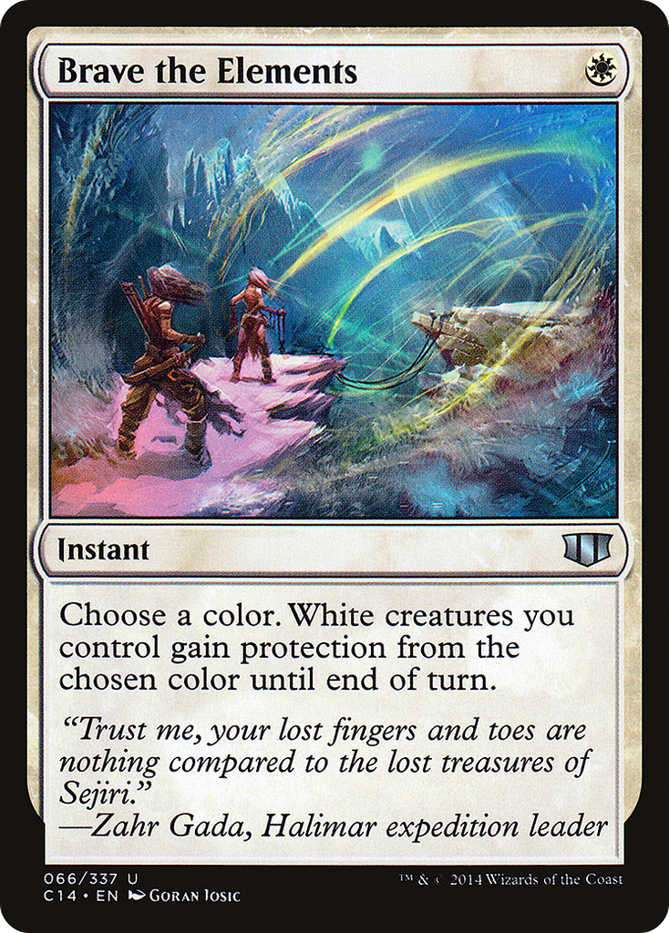 Magic: The Gathering - Brave the Elements - Commander 2014