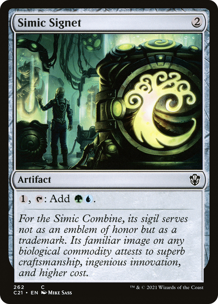 Magic: The Gathering - Simic Signet - Commander 2021