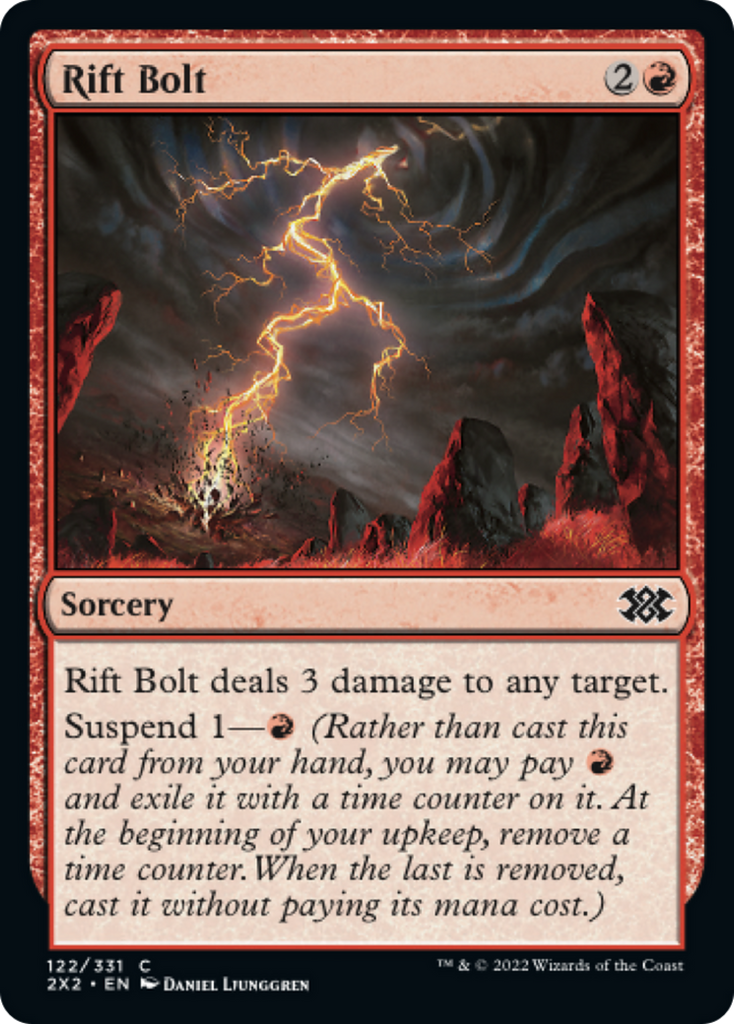 Magic: The Gathering - Rift Bolt - Double Masters 2022