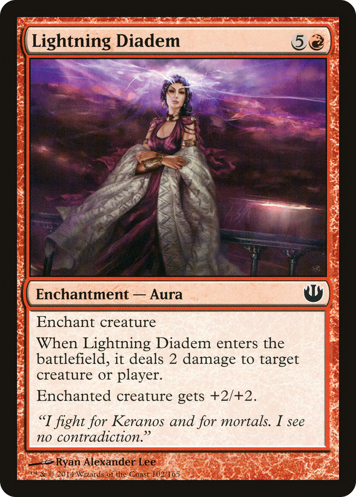Magic: The Gathering - Lightning Diadem - Journey into Nyx